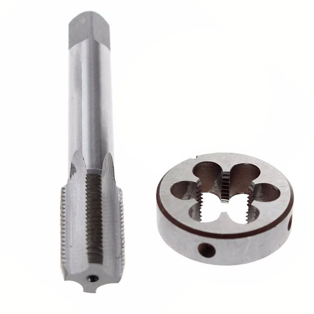 Imagem -04 - Hand Tap And Die Fine Thread Left Hand Tap Peças de Reposição Acessórios Conjunto 14 mm x 125 lh