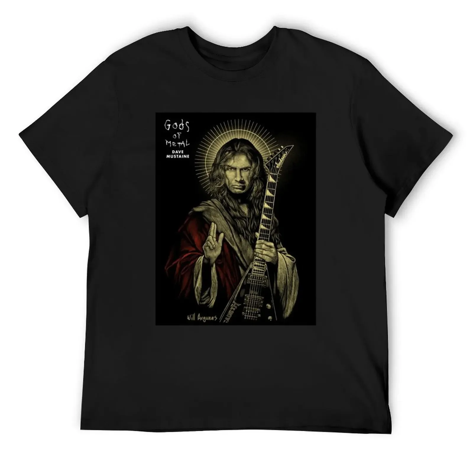 God&x27;s of Metal T-Shirt sports fans oversized mens big and tall t shirts