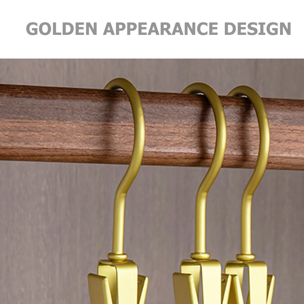 5 قطعة خطاف مشبك متعدد الأغراض مقاطع شماعات الغسيل ل منشفة قبعة جورب تجفيف معلقة المنزل المطبخ الحمام خزانة السفر الأحذية #3