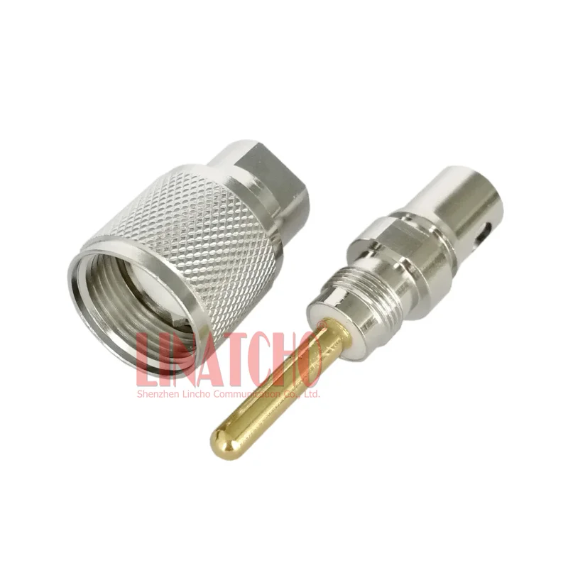 RG5 RG6 RG212 LMR300 SYWV-50-5 SYV-50-5 5D-FB Cable UHF PL259 Male Connector Detachable