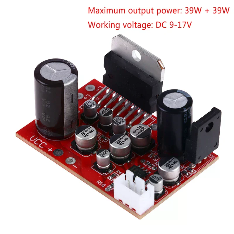 TDA7379 Stereo Power Amplifier Board Module DC 12V 39W+39W NE5532 Preamp Speaker Sound Board Volume Control Module