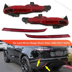 For Land Rover Range Rover Velar L560 2017-2023 Car Rear Bumper Fog Light Rear Brake Stop Lamp Strip LR093436 LR093435 LR093440