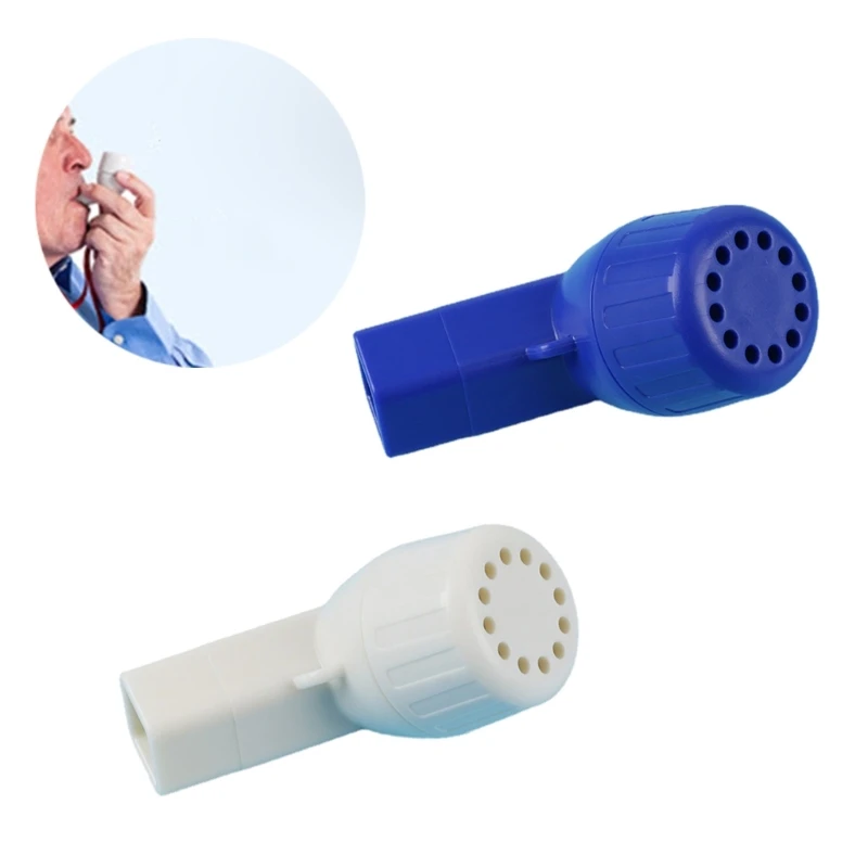 1pc Mucus Removal Device Lung Expander Breathing Exercise Respiratory Muscle Trainer Phlegm Relief Clear