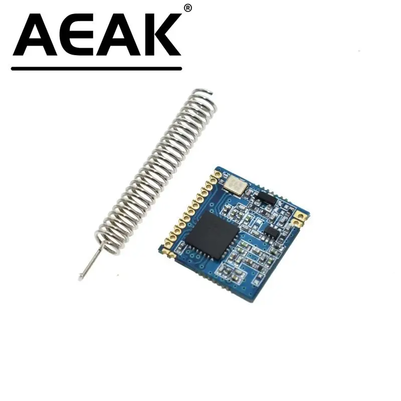 AEAK RF LoRa module SX1278 chip PM1280 Long-Distance communication Receiver and Transmitter SPI LORA IOT+2pcs 433MHz antenna