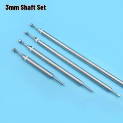 3mm L10/15/20/25/30cm RC Model Boat Shaft Assembly Stainless Steel Drive Dog Shaft+Shaft Sleeve+Crutch Gasket+Self-locking Nut