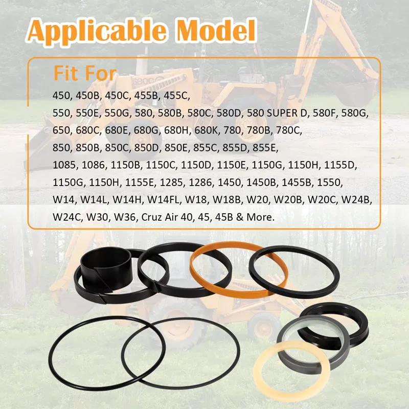 Fit for G109423 / 1543273C1 /  G105545 Hydraulic Cylinder Seal Kit, Cruz-Air, 450 680 780 850 855 1085 1086 1150 1450 1550 More