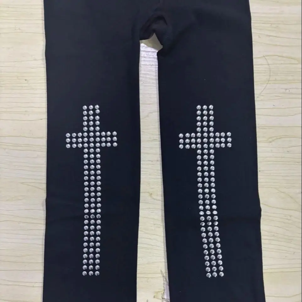 Y2K نمط ريترو 2000s السراويل الضيقة المرأة عبر الساخن الطوب السراويل الجمالية تمتد الهيب هوب الشارع عارضة تأثيري فتاة عاطفية