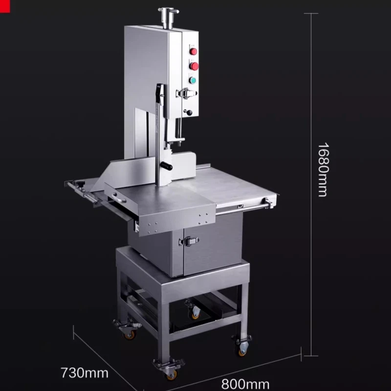 

Commercial Bone Cutting Electric Benchtop Cutting Beef Bone Frozen Meat Pork Trotter Large Bone