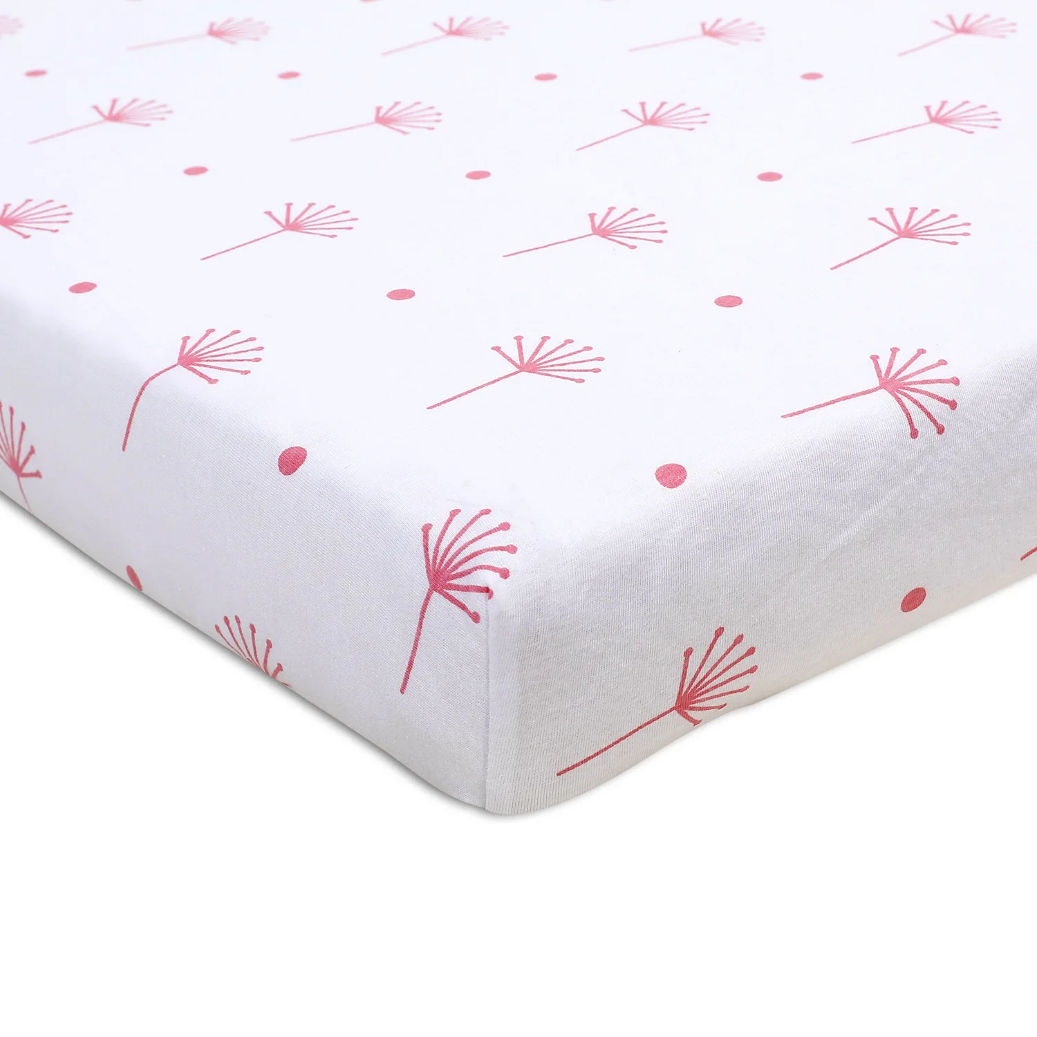 100% Cotton Crib Fitted Sheets Soft Baby Bed Mattress Covers Printed Newborn Infant Bedding Set Kids Mini Cot Sheet 130*70cm