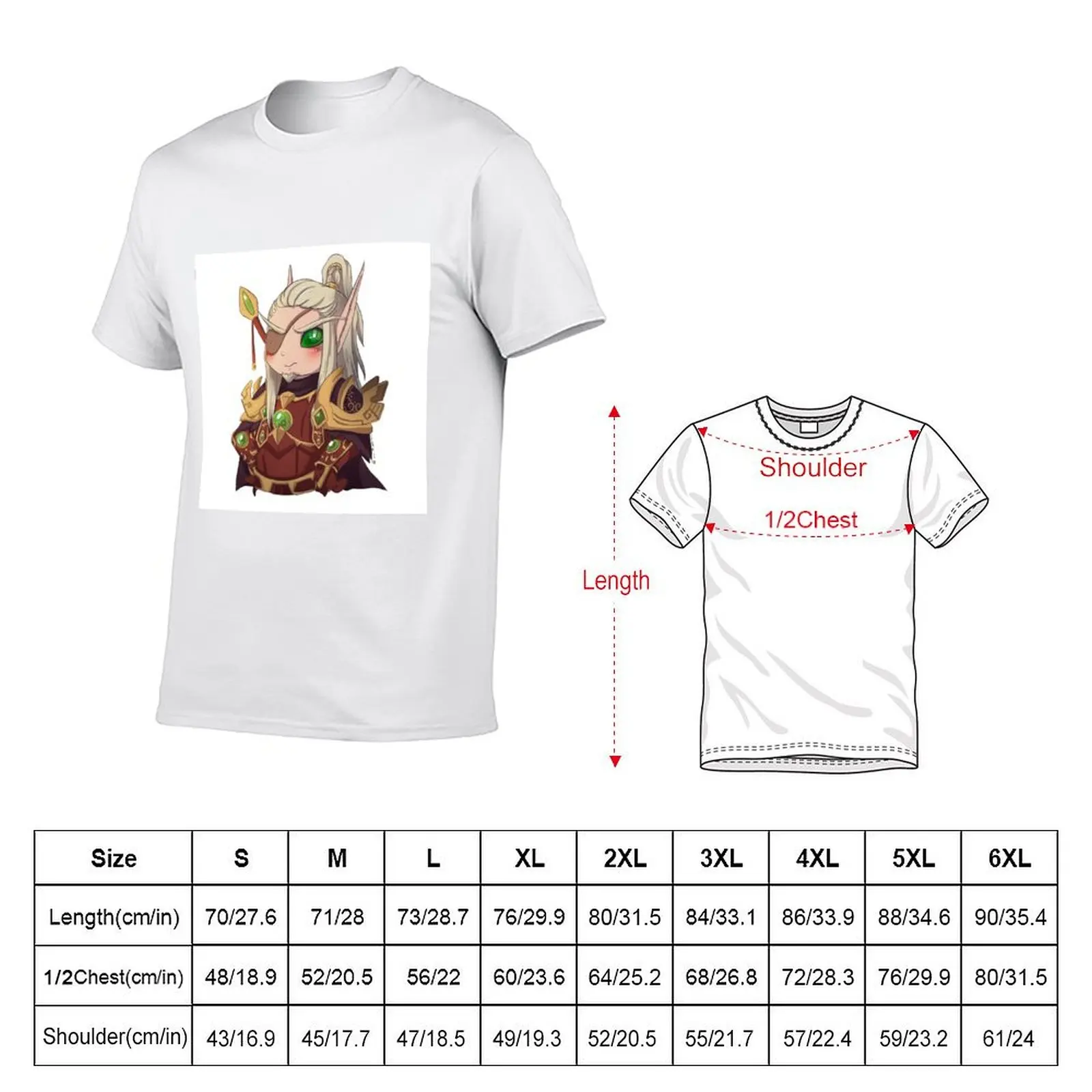 cotton man Chibi for shirt T-Shirt t man graphic t vintage t shirt for man shirts Lor'themar