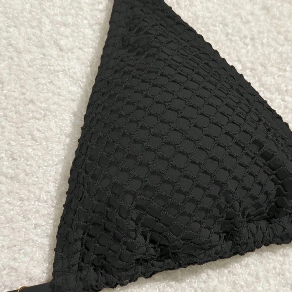 

Casual Mesh 3 in 1 Swimwear Set Lace Up Slim Fit Bikini Bathing Suit Deep-V Beachwear Clothing Sleeveless Swimsuit Swimming Pool