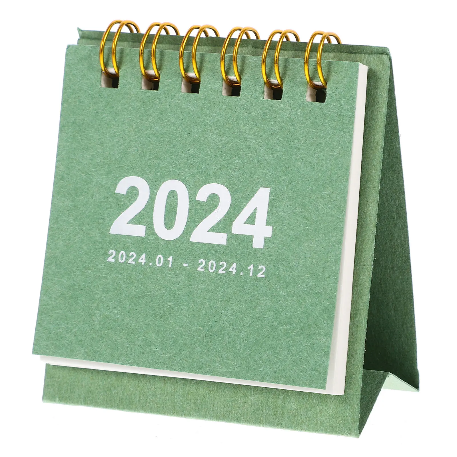 

Stylish Desktop Calendar 2024 Design Thick Paper Monthly Planner for Office Desk Daily Scheduling Decorative Home