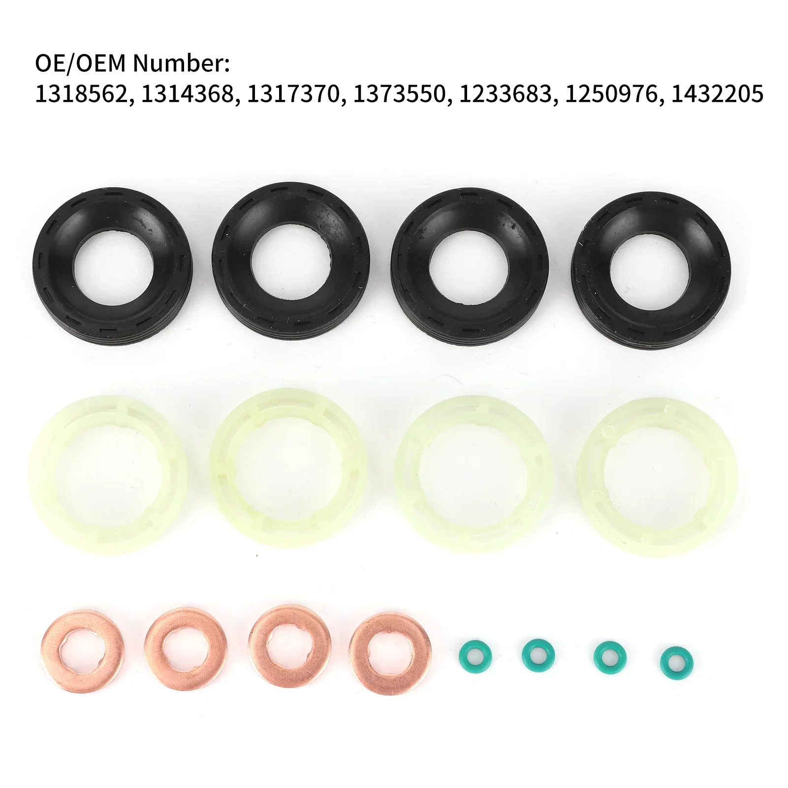 Diesel Injector Sealing Washer O-Ring 1314368 Replacement Fit For Citroen Berlingo C2 C3 C4