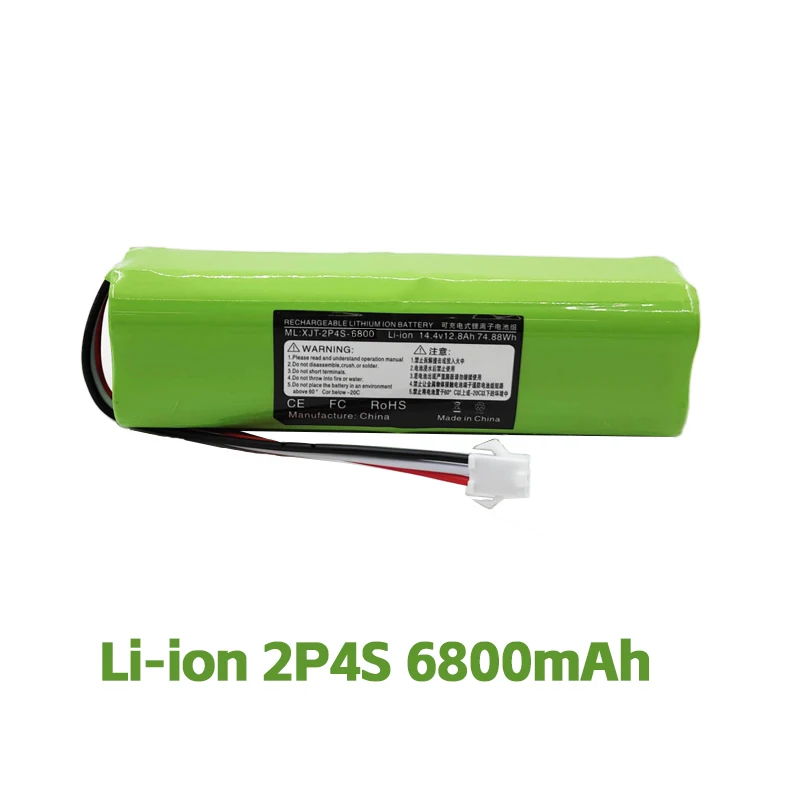 2024 100% Original For XiaoMi Viomi S9 Rechargeable Li-ion Battery Robot Vacuum Cleaner For Lydsto R1 Battery Pack Big Capacity