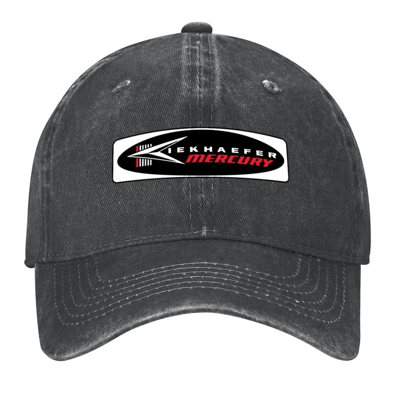 

Kiekhaefer Mercury Outboards Classic T-Shirt Baseball Cap derby hat Thermal Visor Bobble Hat Horse Hat Hats For Men Women's