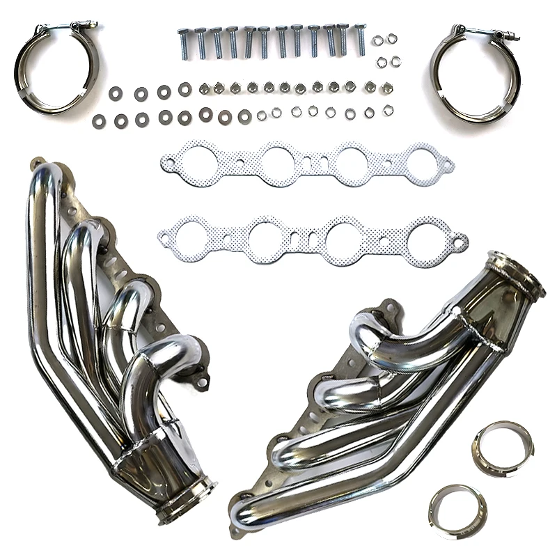 Hamsit LS Turbo Headers For LSX, LS1, LS2, LS3, LS6 (1 3/4