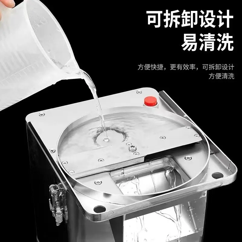 Vegetable Dicer Slicer With Large Feed Chute Commercial Stainless Steel Food Cutter Potato Onion Carrot Dicer Fruit Slicer