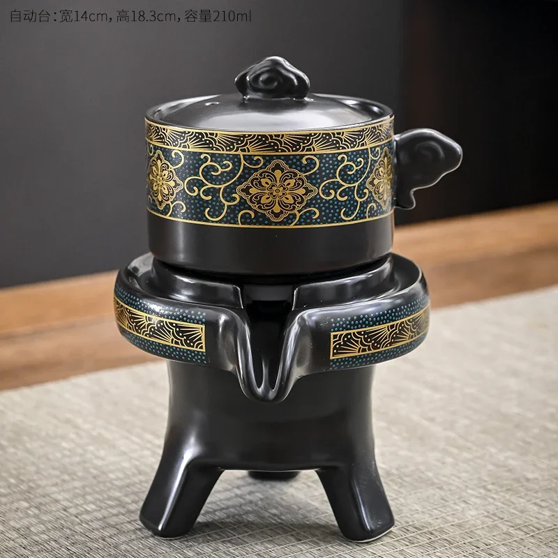 Luxury Ceremony Tea Set Lazy Chinese Kung Fu Semi Automatic Tea Set Afternoon Living Room Pot Vintage Te Matcha Kit Home Product