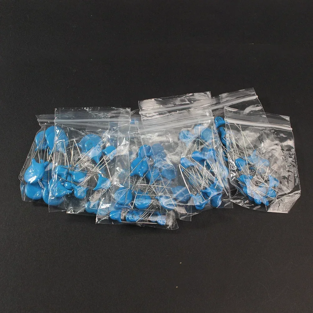 

100PCS Y1 Safety Specification Capacitor Kit 250V 400V 102M 103M 471M 222M 472M 470PF 1NF 2.2NF 4.7NF 10NF 10 Values Capacitors