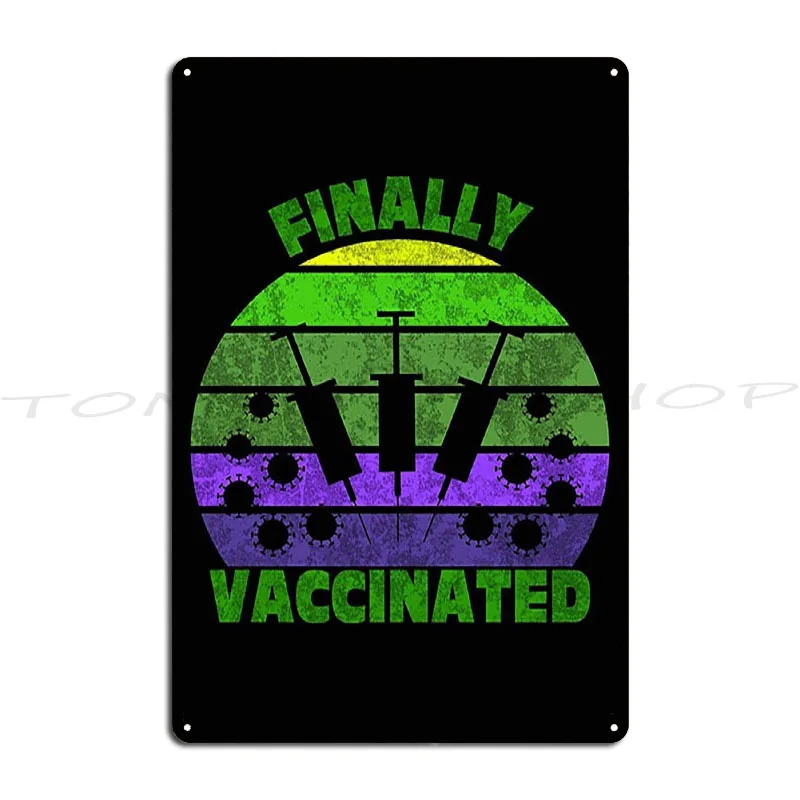 Fight agains virus Social Distance Thing Metal Plaque Poster Club Decoration PaintingGarage Designing  Tin Sign Poster