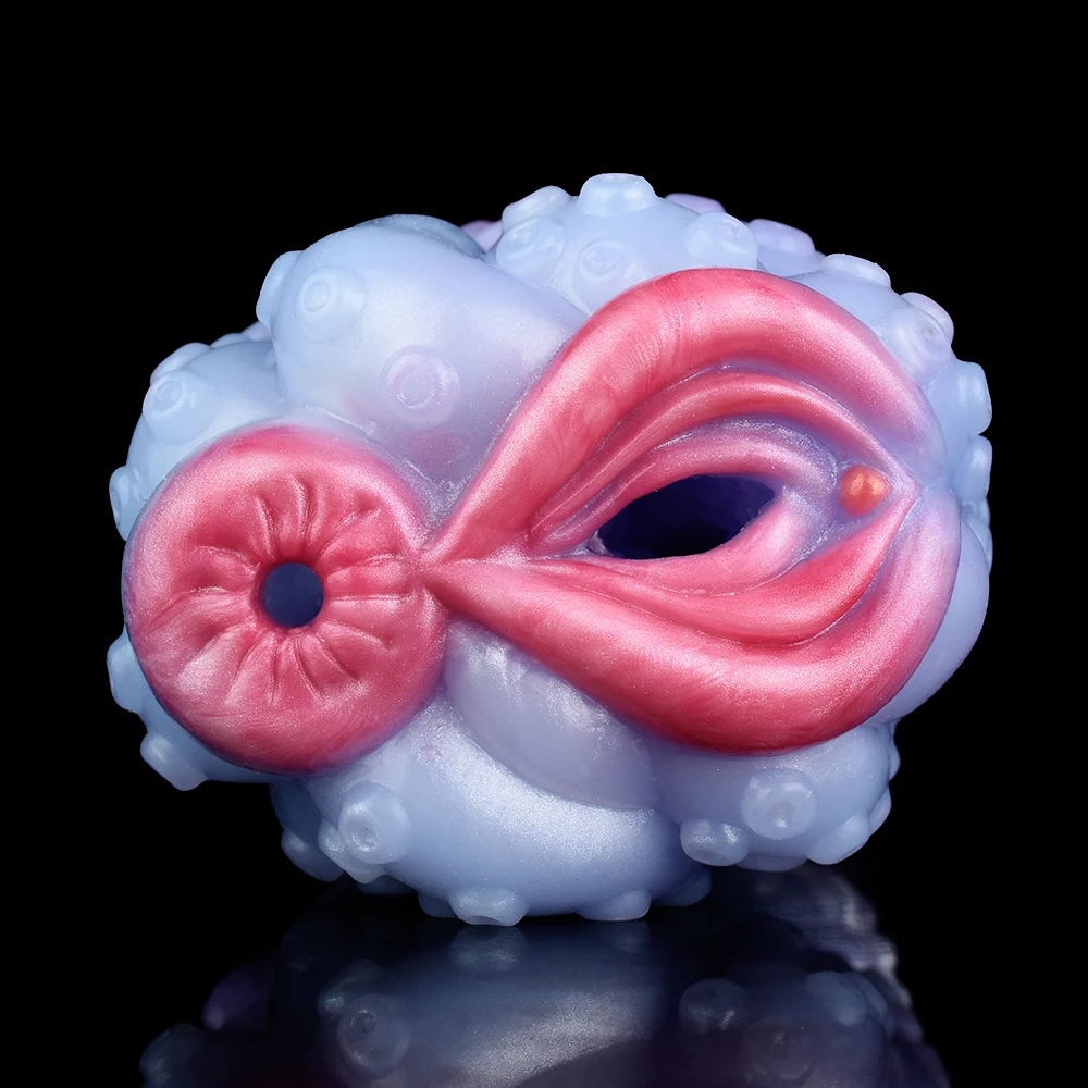 Dual Hole Male Masturbator Tentacle Suction Cups Pocket Pussy Vagina Anus Tight Pocket Pussy Stroker Fantasy Sex Toys for Men 5
