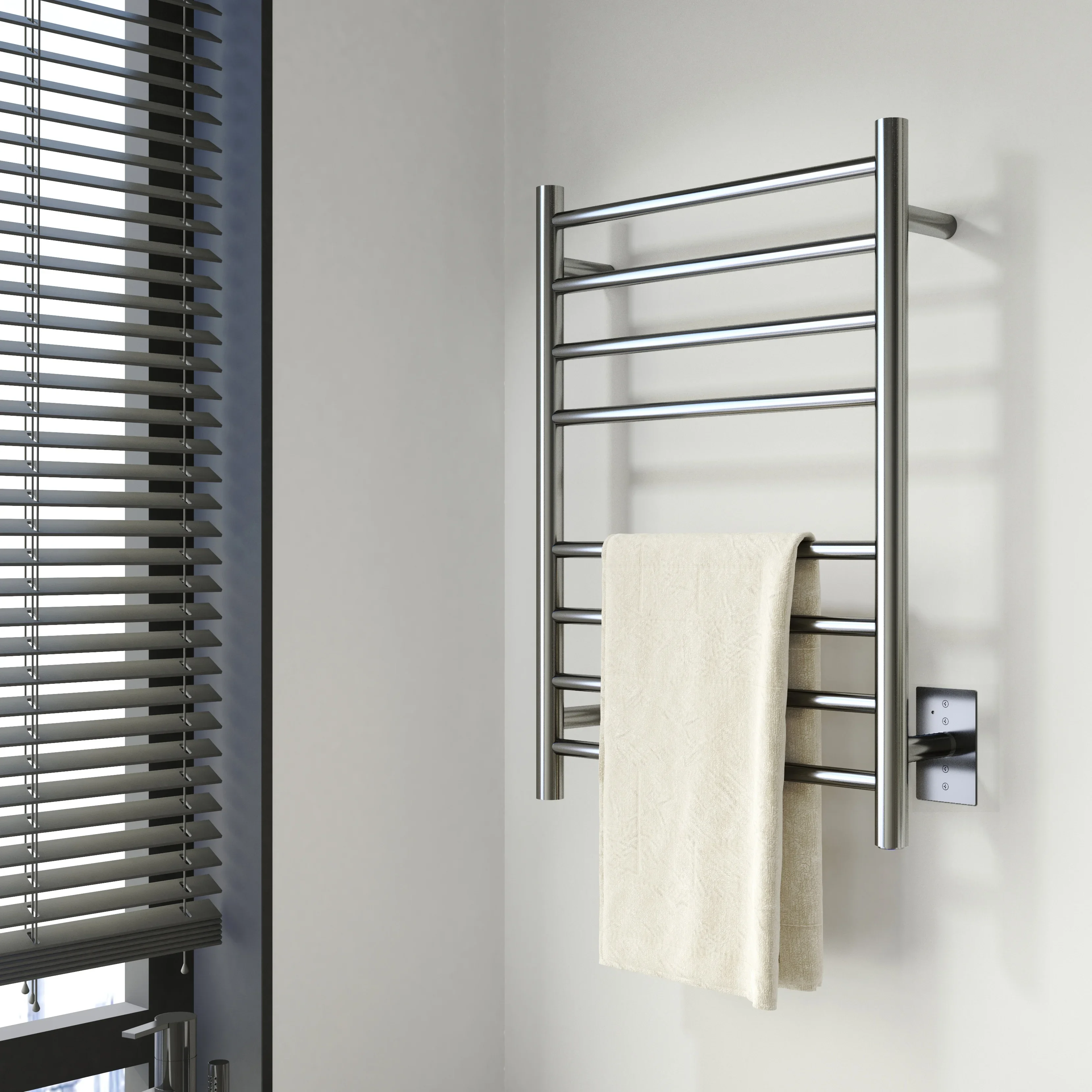 Wall-mounted Towel Dryer Bathroom Electric Towel Warmer Supplier Electric Heated Towel Rail