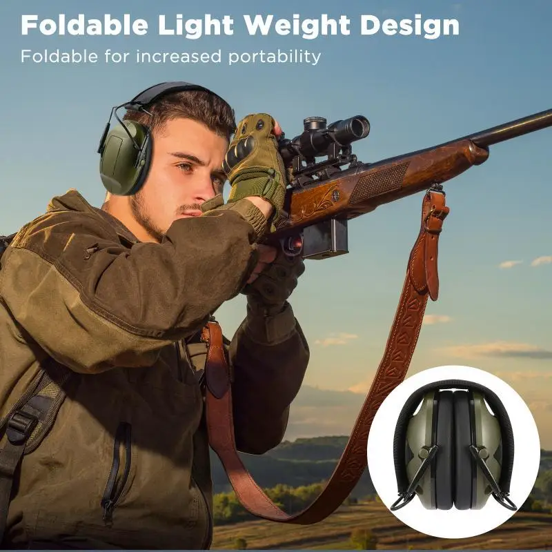 Earmuffs Active Headphones for Shooting Electronic Hearing protection Ear protect Noise Reduction active hunting headphone