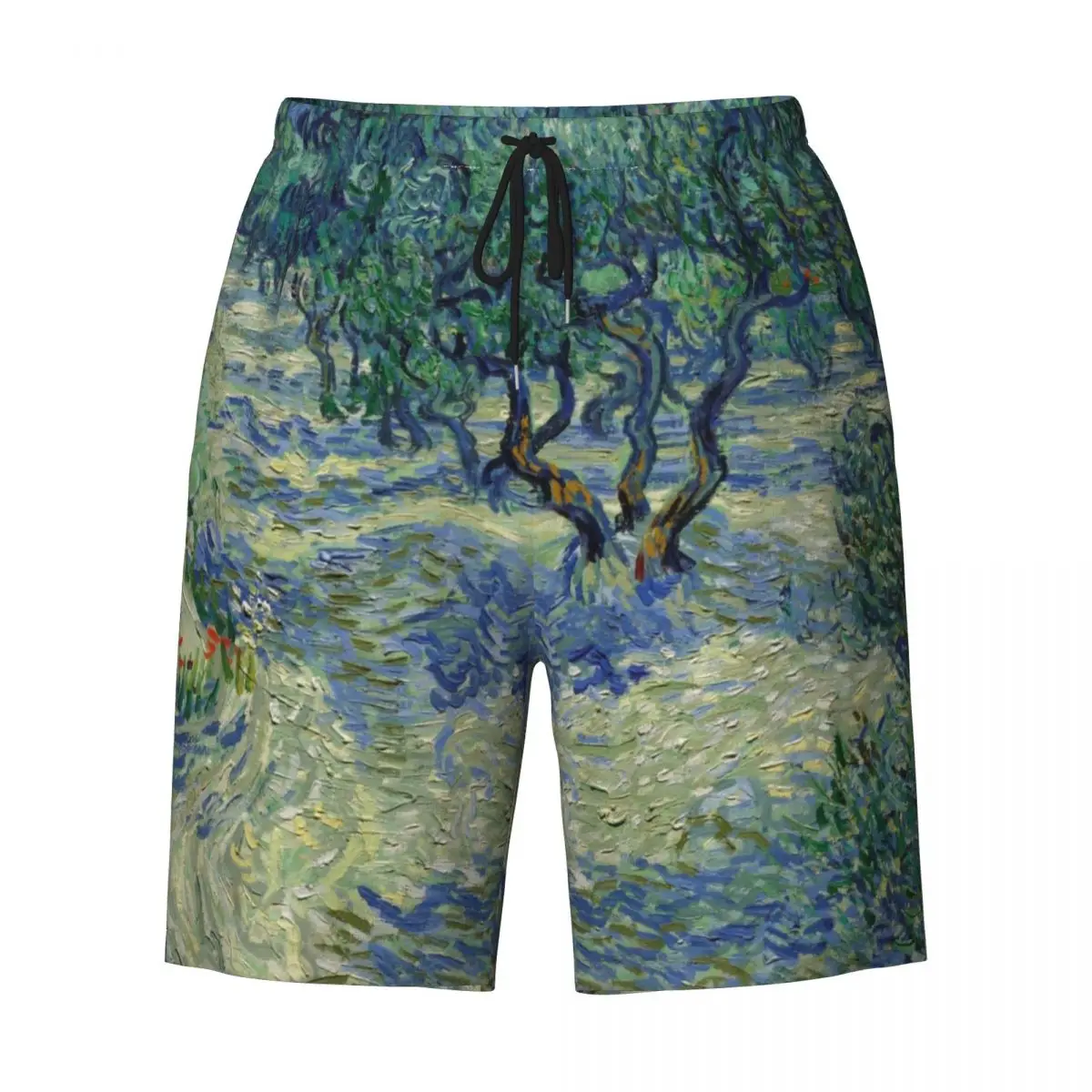 Olive tree by julian, van gogh, para homens, casual, calções de praia, quick dry, sunga