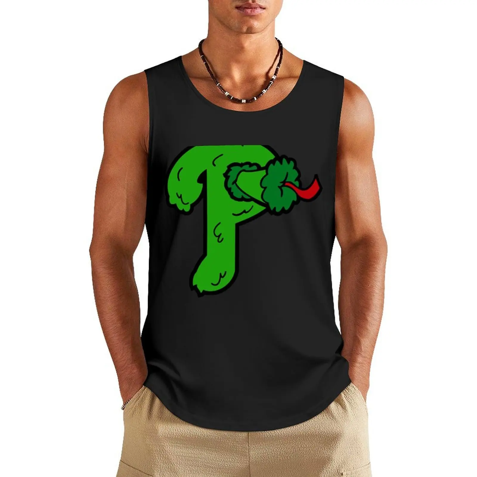 

Phanatic Baseball Design T-Shirt Tank Top men clothes vest for men muscular man Gym man