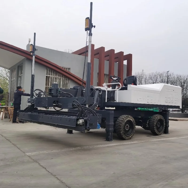 Customized Concrete Laser Leveling Machine Laser Grader Ironing Machine Cement Concrete Ground Equipment For Concrete Paving