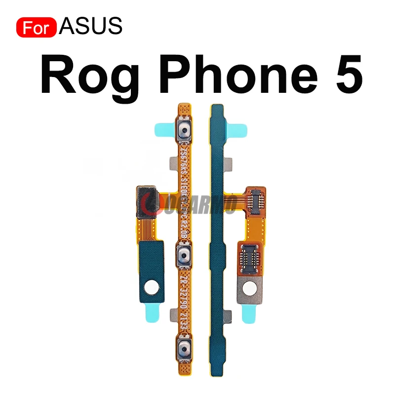 For ASUS ROG Phone 5 5S ZS676KS ROG5S rog5 ZS673KS Power On/Off  Flex Cable Replacement Repair Part