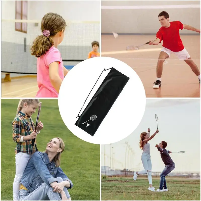 Proximité Wstring Sac de raquettes de badminton, poudres de raquette, une épaule, grande capacité, fournitures de sport, housse de protection portable