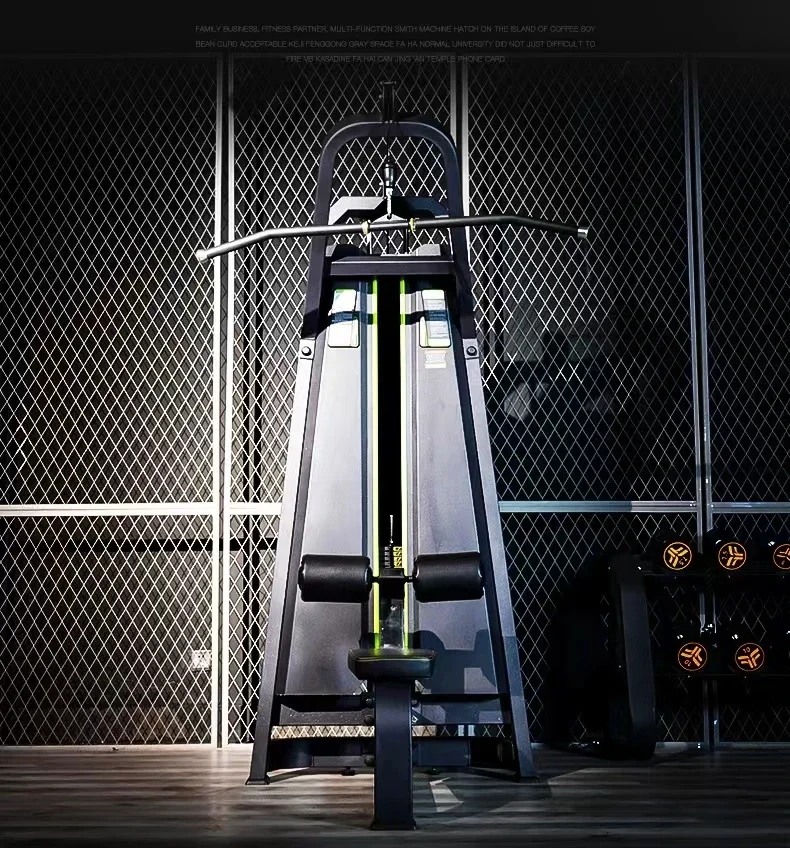 

l # Fitness multi-machine all-in-one high pull back trainer Back trainer men's fitness machine chest biceps shoulder triceps