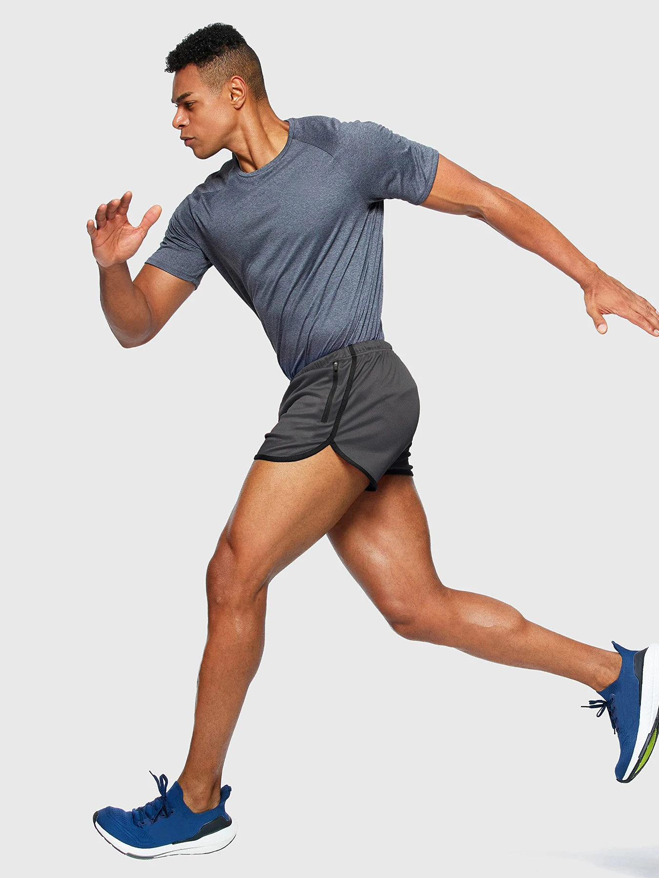 Neue Herren-Strandshorts, Laufshorts, 3-Zoll Schnelltrocknende Fitness-Laufshorts, Modische Fitness-Shorts – Detail 7