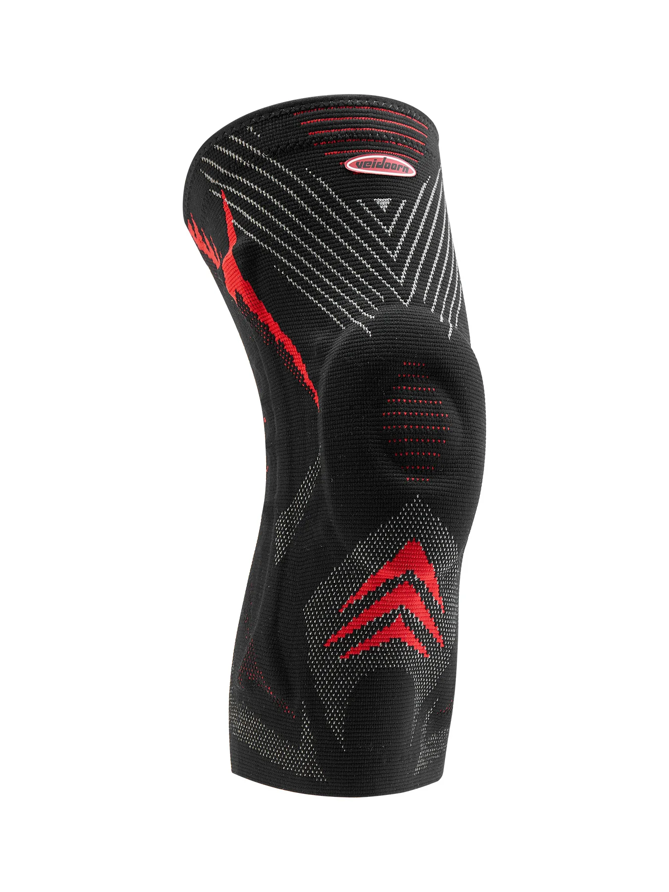 Veidoorn Professionelle Kniebandage für Fitnessstudio, Sport, Kniestütze mit Patella-Pad, Seitenstabilisatoren, Kompressions-Kniebandage – Detail 9