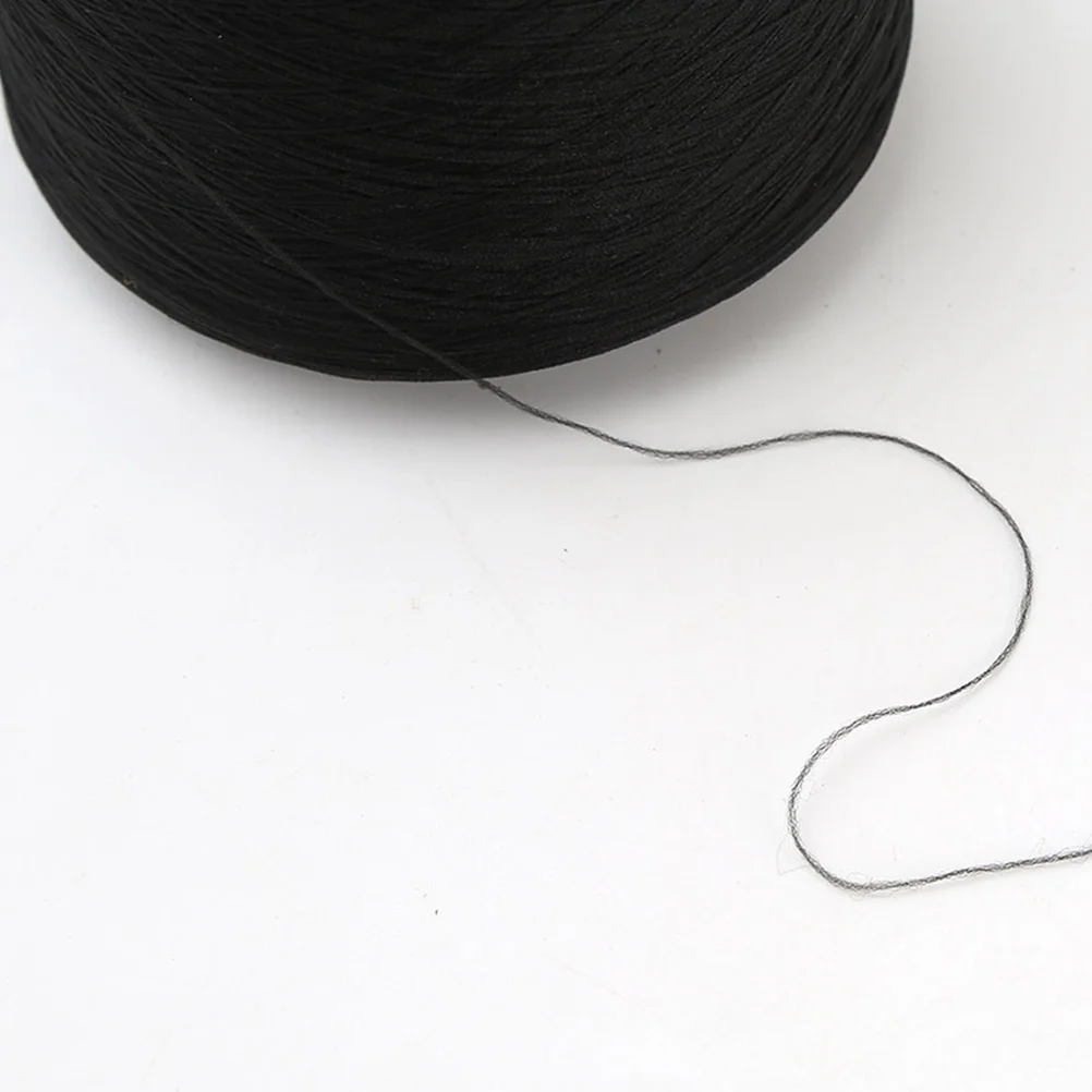 

2pcs 10000 Yards 150D Polyester Sewing Thread High Strength Low Lint For Clothes Pants Diy Seam White Black Each
