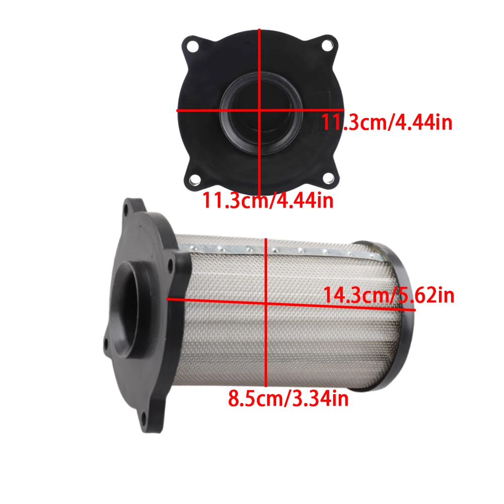 Motorcycle Air Filter Cleaner For Suzuki GZ 125 Marauder 1998-2011 For Suzuki GZ 250 Marauder 1999-2015 13780-12F00 13780-13F00