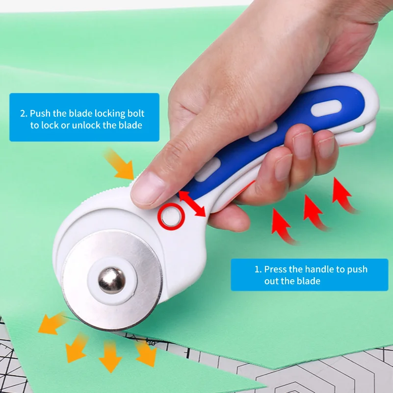 KW-triO Rotary Cutter Cutting - Rotary Cutter For Fabric 45Mm ulasan dan harga