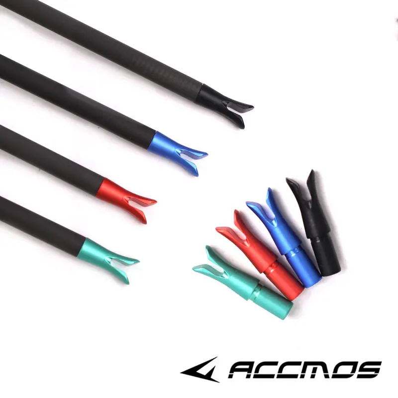 

3/6pcs Archery ID6.2mm Pin Nock Aluminum Alloy Insert Arrow Nock Fit 6.2mm Arrow Shaft Compound Recurve Bow Arrow Accessories