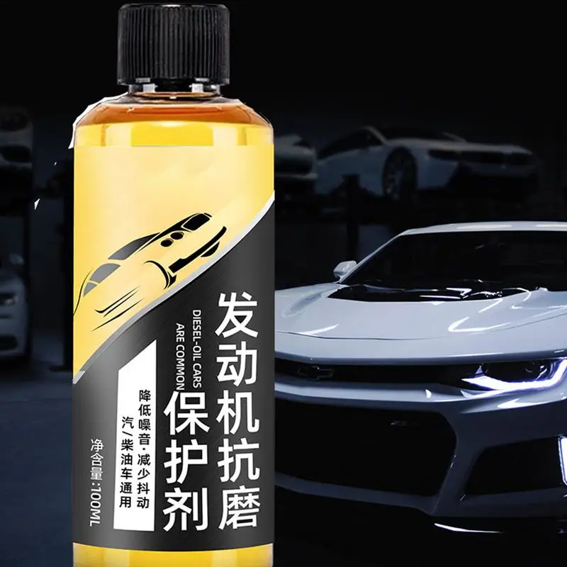 100ml Efficient Engine Anti-wear Protection Agent Carbon Removal Noise Reduction Car Engine Oil Care Anti-Wear Protection Agent