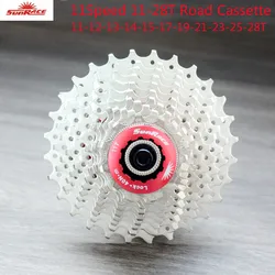 Sunrace CSRX1 11 Speed Road Bicycle Cassette Bike Freewheel 11-28T/11-32T/11-36T