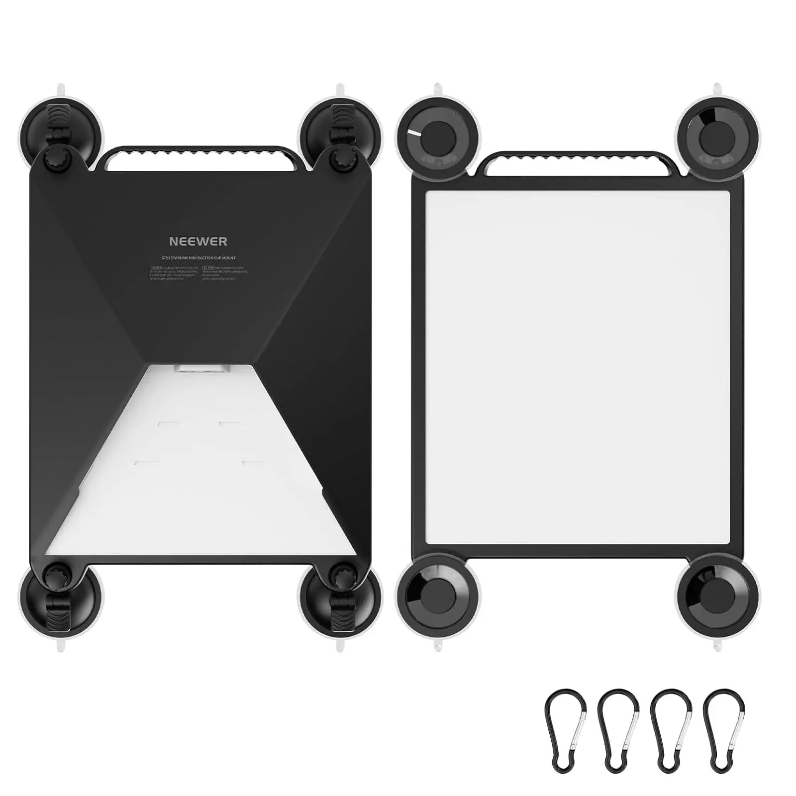 

NEEWER Suction Cup Mount for Car for Starlink Mini 2 in 1 Satellite Mount Kit Protective Silicone Case with Strong Suction Cups