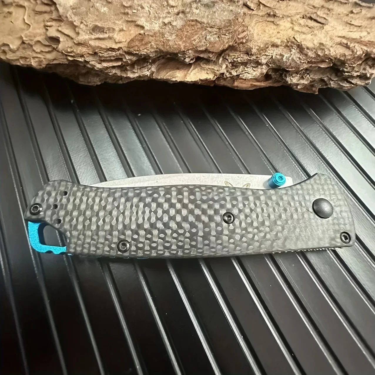 Folding BM 535 Carbon Fiber Handle S35V Blade Pocket Knife Outdoor High Hardness Camping High Quality EDC Durable Hiking Knife