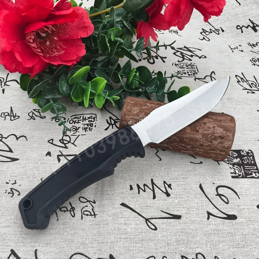 

FK1001 Острый фруктовый нож 4,02-дюймовое лезвие 7Cr13Mov Edge с нейлоновым волокном Ручка высокой твердости Острый портативный нож для кемпинга Мужской подарок