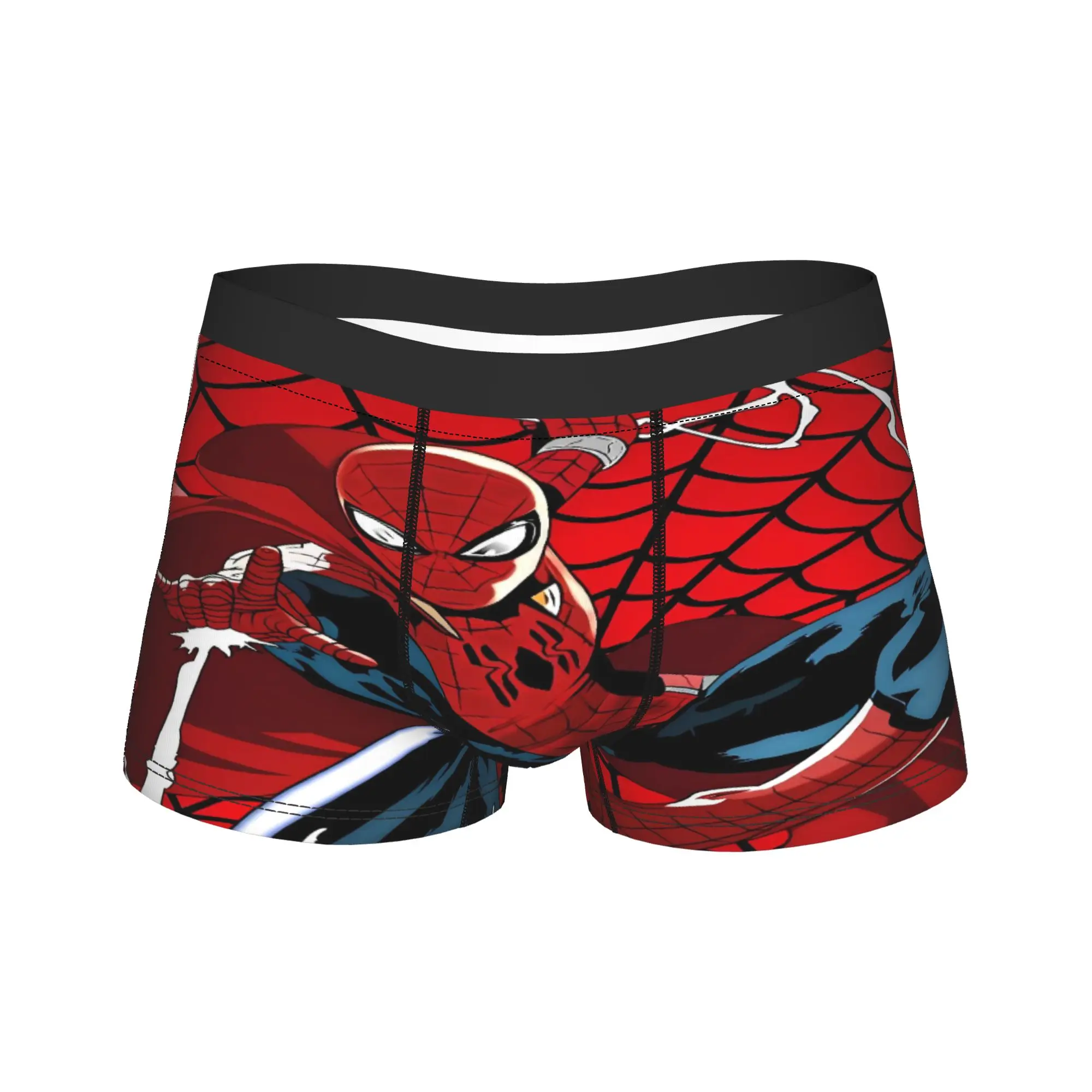 S-Spiders Heroes Underwear  Men Shorts Briefs Comfortable Boxer Shorts High Quality Custom Plus Size Underpants
