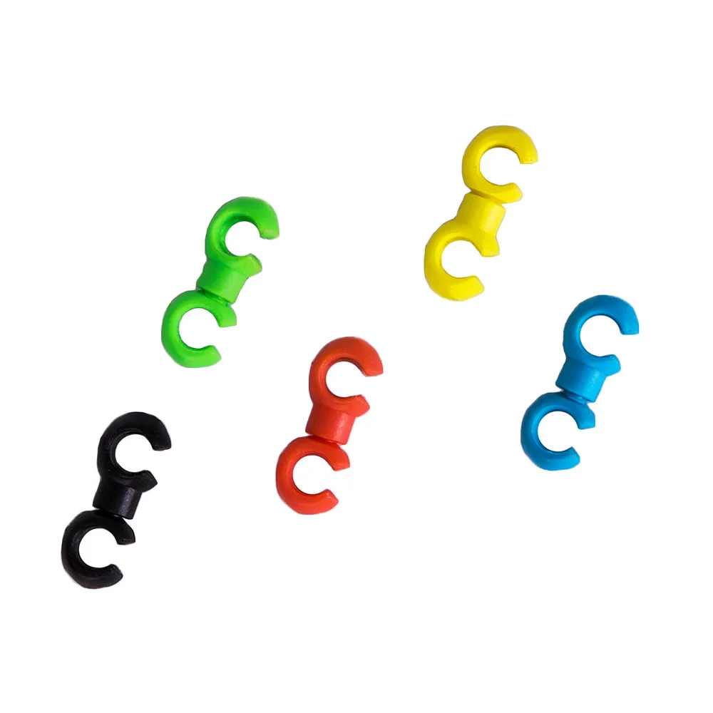 10pcs Bicycle MTB Brake Gear Cable S Style Clips Buckle Hose Guide Bike Cross Line Clip Ring Clasp Cycling Accessories