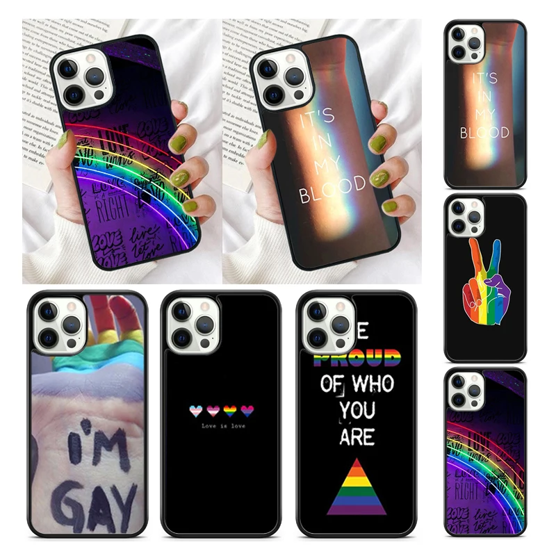 LGBT Love Wins Phone Case Cover for Apple 13 14 11 12 Mini Pro Max 6 7 8 Plus  coque fundas Shell