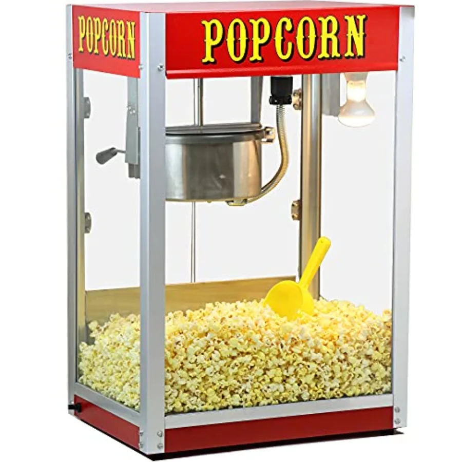 

Theater Pop 8 Ounce Popcorn Machine for Professional Concessionaires Requiring Commercial Quality High Output Popcorn Equipment