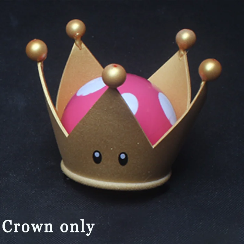เกม Queen Boo คอสเพลย์ Prop Princess Boo Bowsette คอสเพลย์ Prop Crown ต่างหูเจ้าหญิง Bowser สําหรับ Hallowmas Party ผู้หญิงผู้ชาย