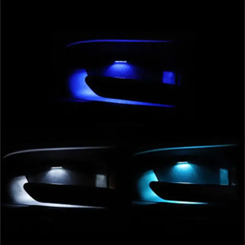 Interior Door Bowl Lamp Refitting Interior Handle Led Atmosphere Lamp Decoration For Toyota RAV4 2019 2020 5th